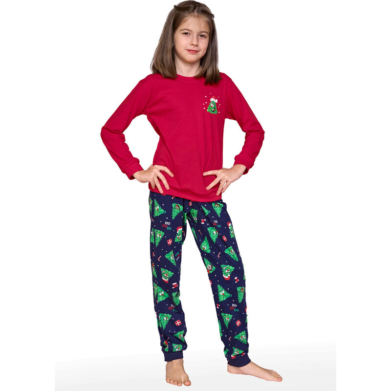 CORNETTE Vianočné pyžamo 592/182-Christmas-Tree 182 134-140 66679772