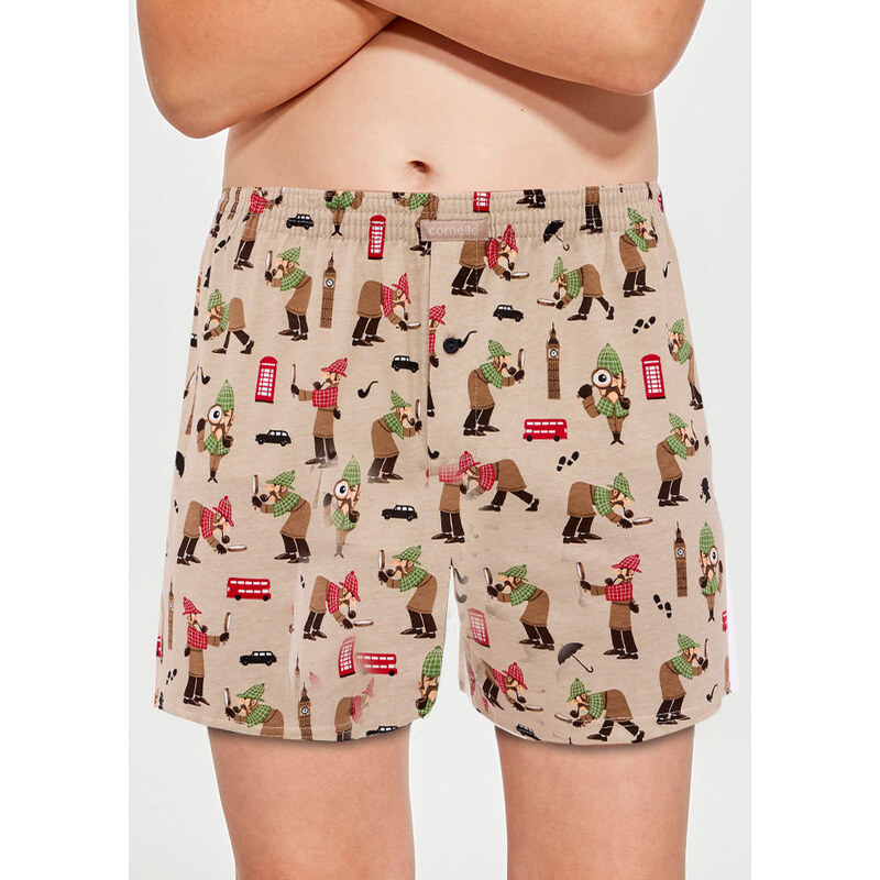 CORNETTE Boxerky Cornette Boxer715/163-Sherlock 163 170 66679796