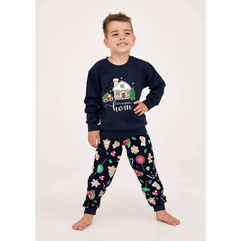 CORNETTE Vianočné pyžamo 593/157-Home 157 110-116 66679724