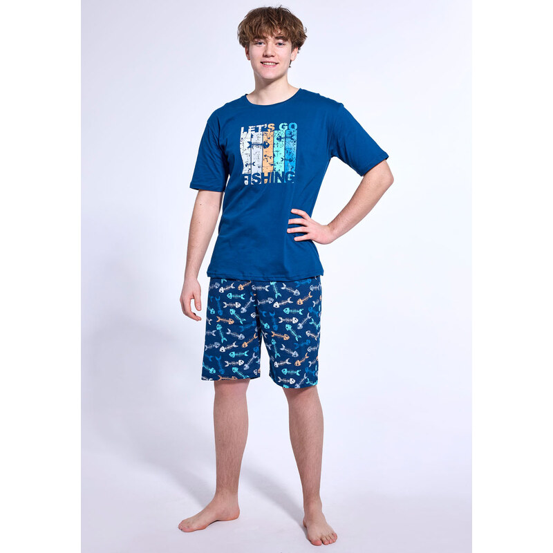 CORNETTE Chlapčenské pyžamo 551/50-Fish 50 164/XS 66680006