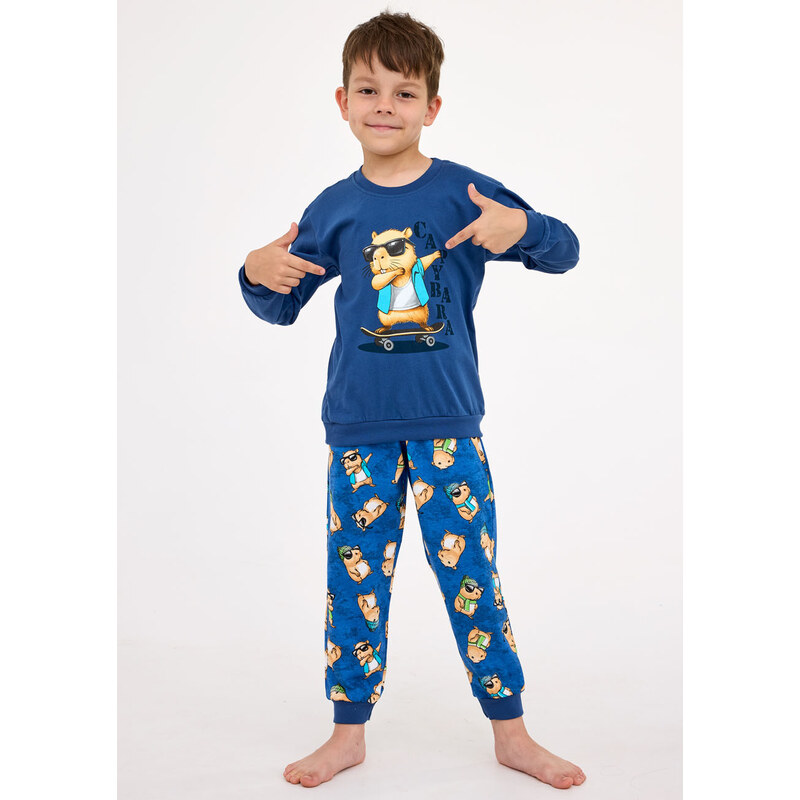 CORNETTE Chlapčenské pyžamo 593/177-Capybara 177 86-92 66680621