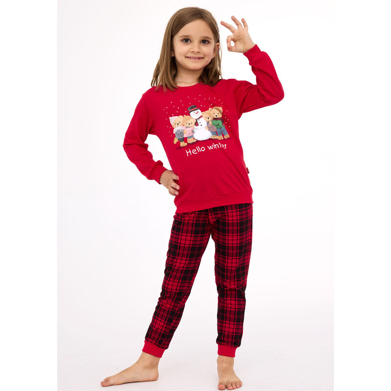 CORNETTE Vianočné pyžamo 594/185-Winter 185 98-104 66680771