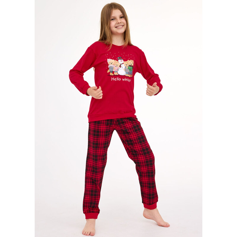 CORNETTE Vianočné pyžamo 592/185-Winter 185 146-152 66680772