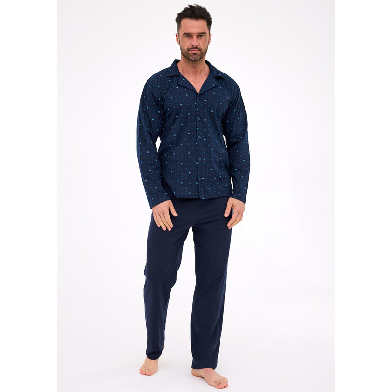 CORNETTE Pánske pyžamo 114/80-Cornette 80 2XL 66680704