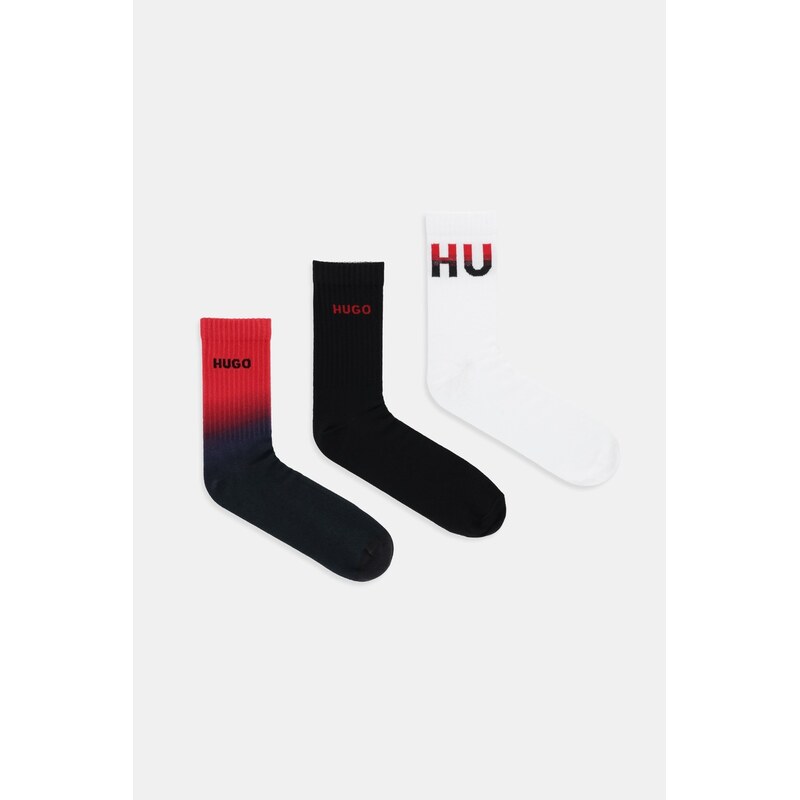 Ponožky HUGO 3P QS RIB RISING CC 3-pak 67185943