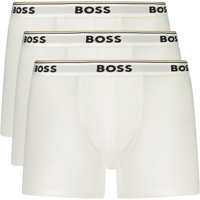 BOSS pánske biele boxerky 67515977