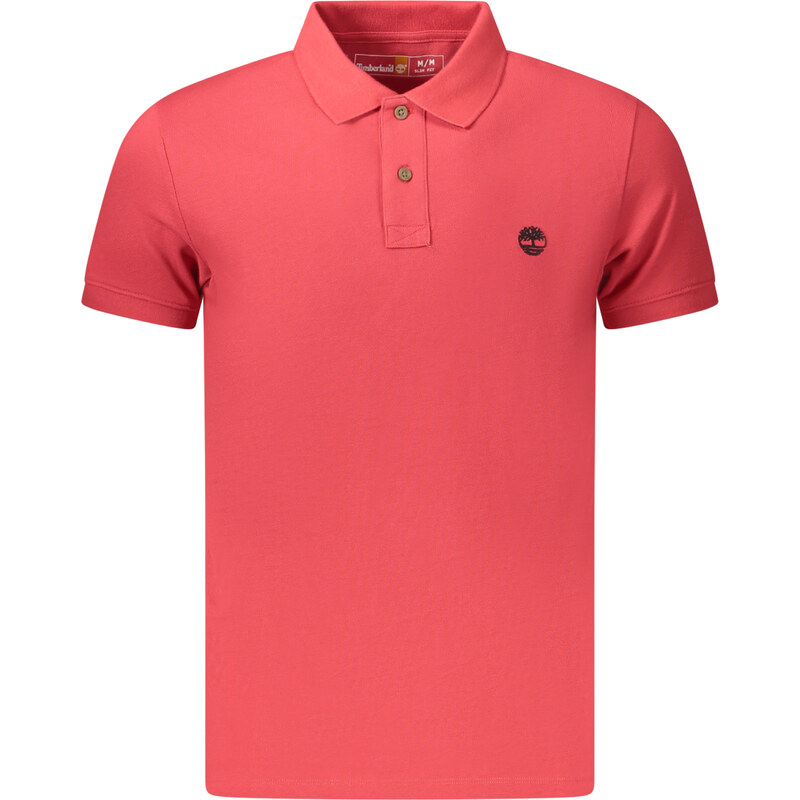 Športová Pánska Polokošeľa TIMBERLAND Červená 67839451