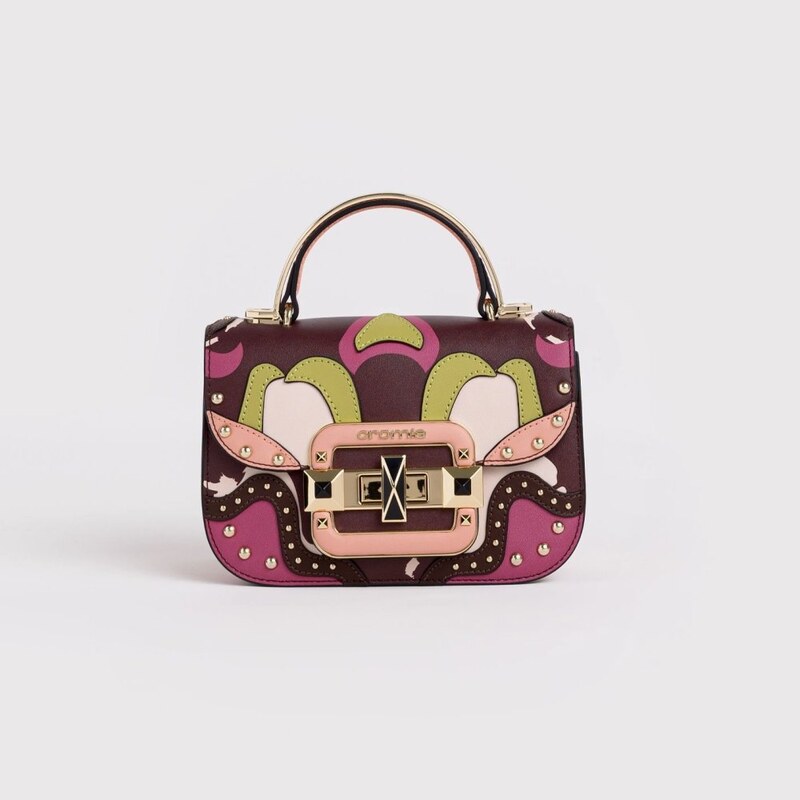 CROMIA IT DECO kožená kabelka – hnedá 67441523