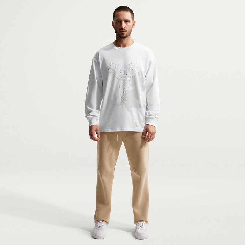 Nike Kobe Dri-FIT Long-Sleeve Basketball Tee White - Pánske - Tričko 67503796