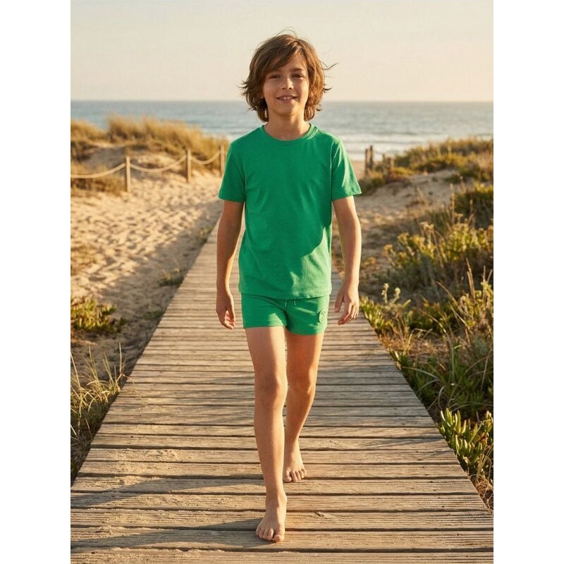 Sinsay - Plavky s nášivkou - zelená 67494612