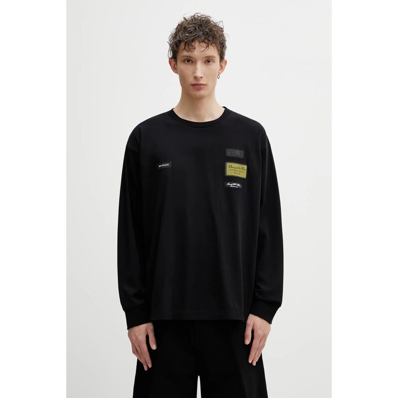 Bavlnené tričko s dlhým rukávom MM6 Maison Margiela 67503989