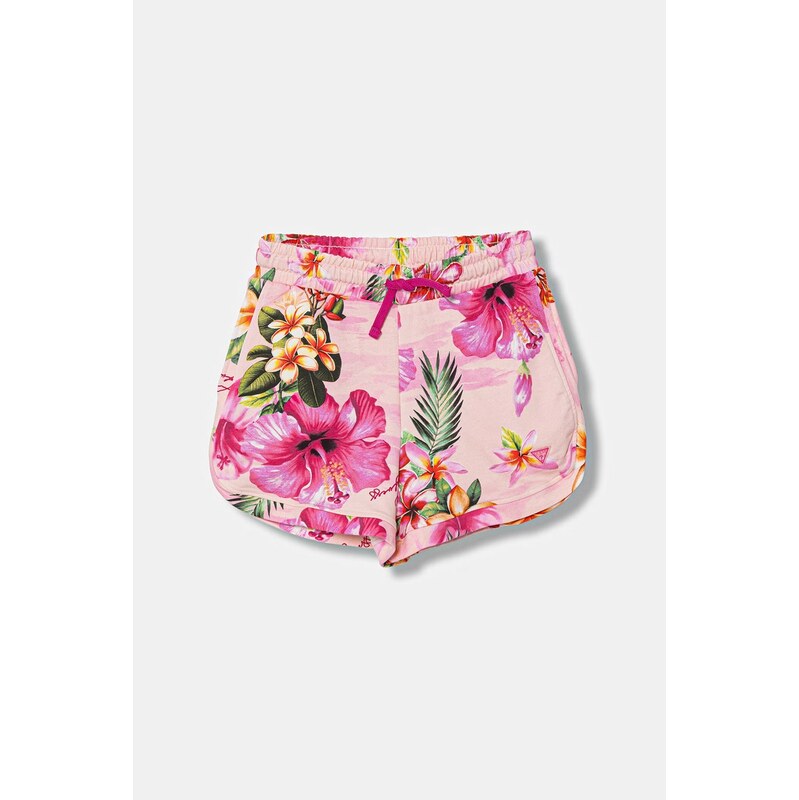 Detské bavlnené šortky Guess 67504039