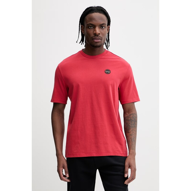 Bavlnené tričko Napapijri S-Badge 67504143