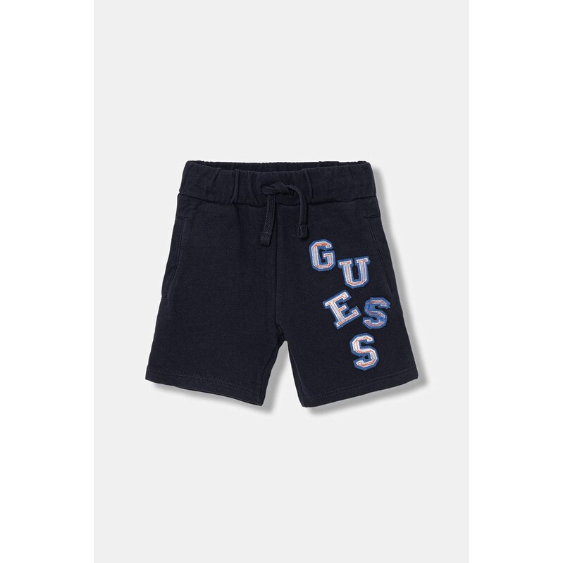 Detské bavlnené šortky Guess 67504141