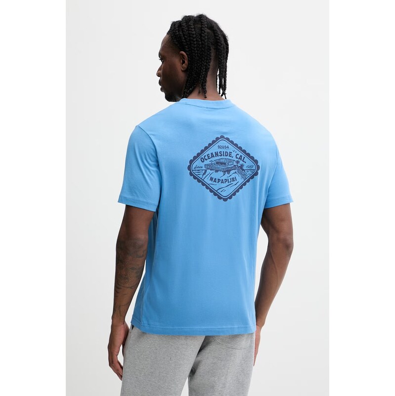 Bavlnené tričko Napapijri FLINT 67504171
