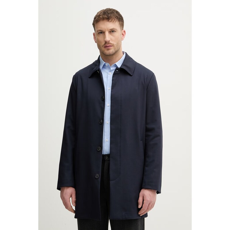 Kabát s prímesou vlny Trussardi 67504234