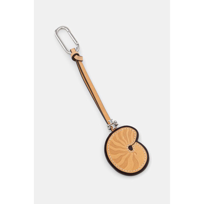 Kožená kľúčenka Tory Burch Snail Shell 67504276