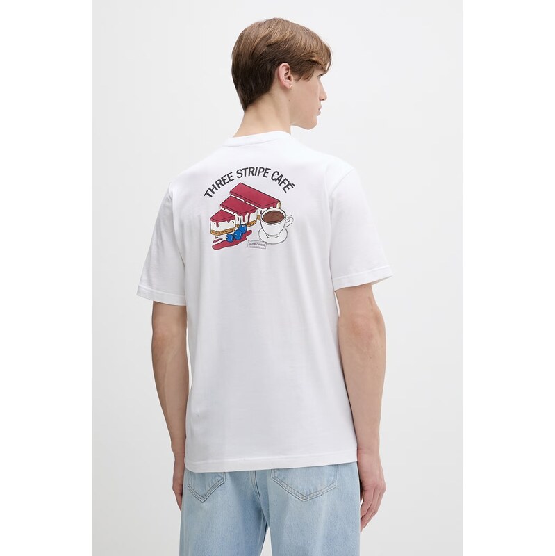 Bavlnené tričko adidas Coffee Cafe 67504315