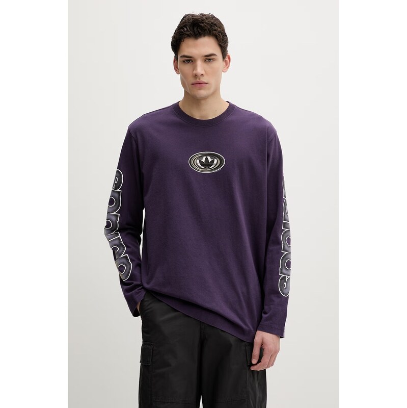 Bavlnené tričko s dlhým rukávom adidas Originals 67504339