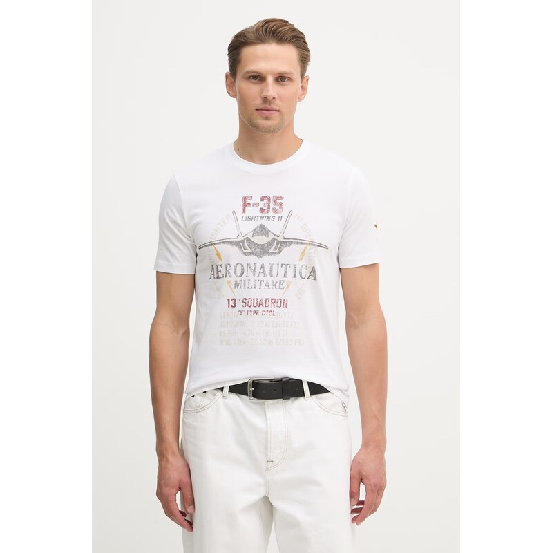 Bavlnené tričko Aeronautica Militare 67504365