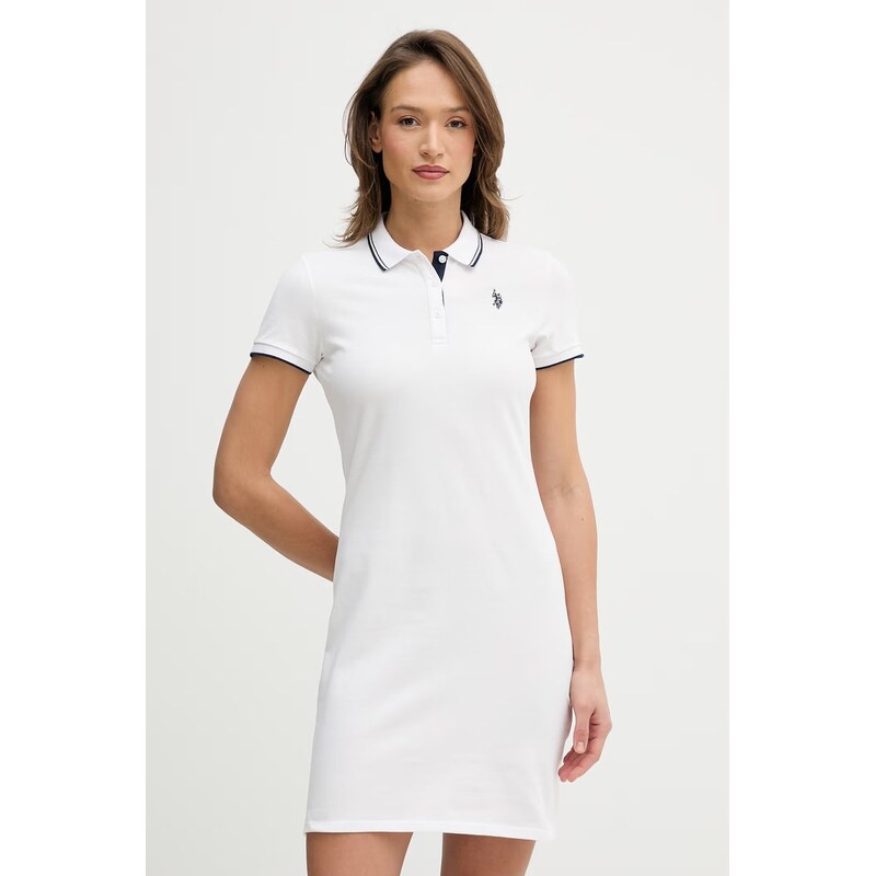Bavlnené šaty U.S. Polo Assn. POLO DRESS 67504502
