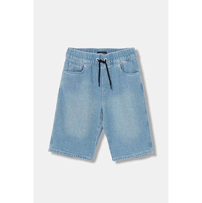Detské rifľové krátke nohavice Emporio Armani 67504742