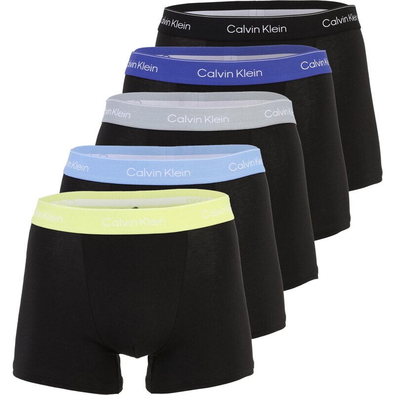 Calvin Klein Underwear Boxerky svetlomodrá / sivá / jablková / čierna 65237796