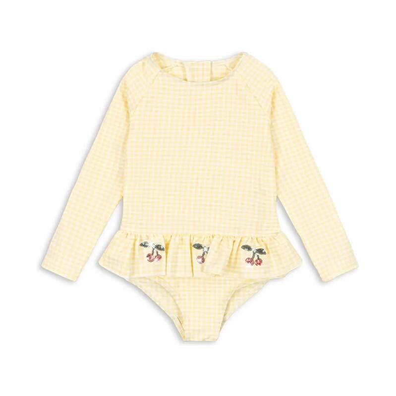 Jednodielne detské plavky Konges Sløjd ETTA LS SWIMSUIT 67505331