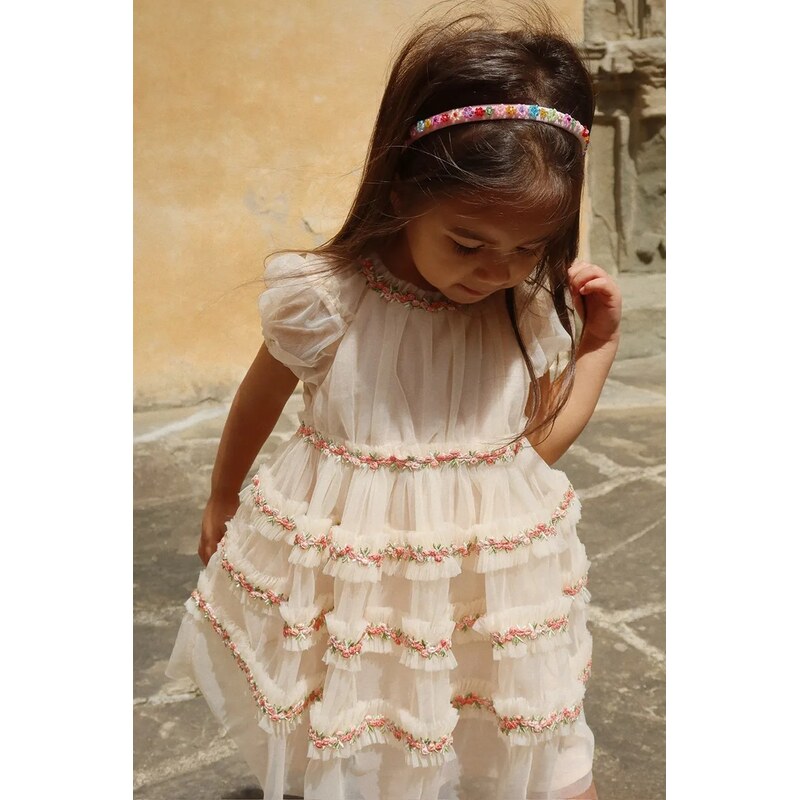 Dievčenské šaty Konges Sløjd JOELLE DRESS 67515707