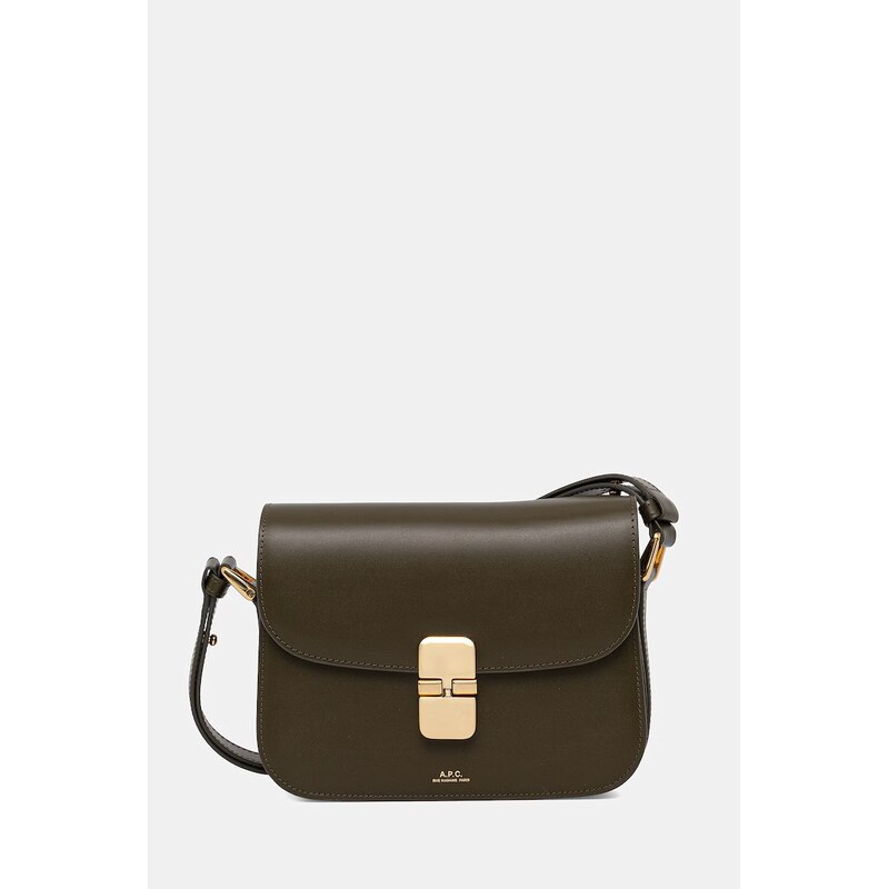 Kožená kabelka A.P.C. Sac Grace Small 67406938