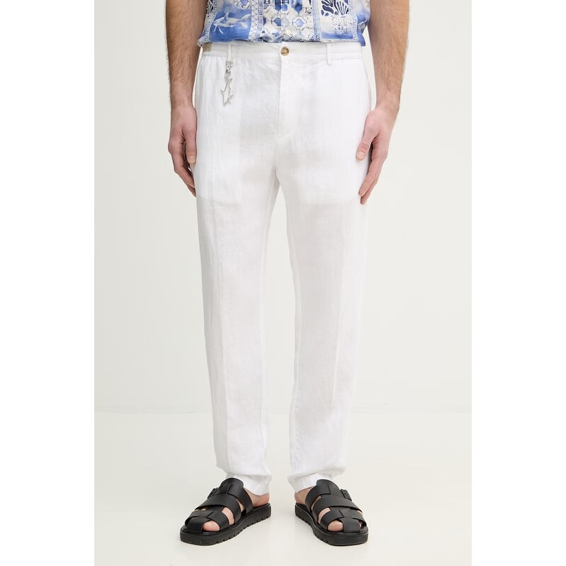 Ľanové nohavice Paul&Shark 67408189