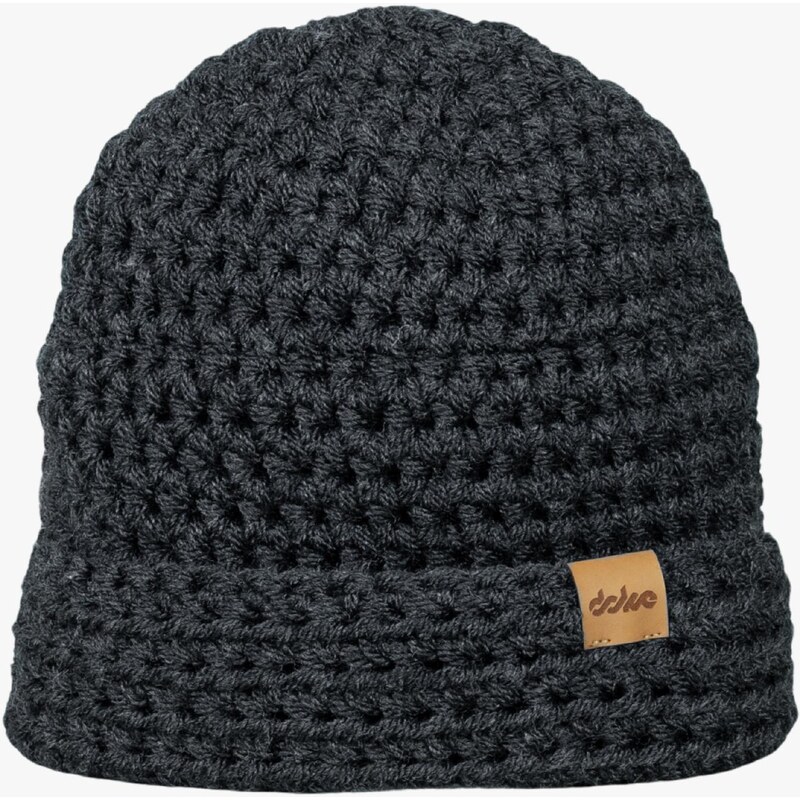 DOKE Háčkovaná čiapka Fred anthracite pro muže 67505500