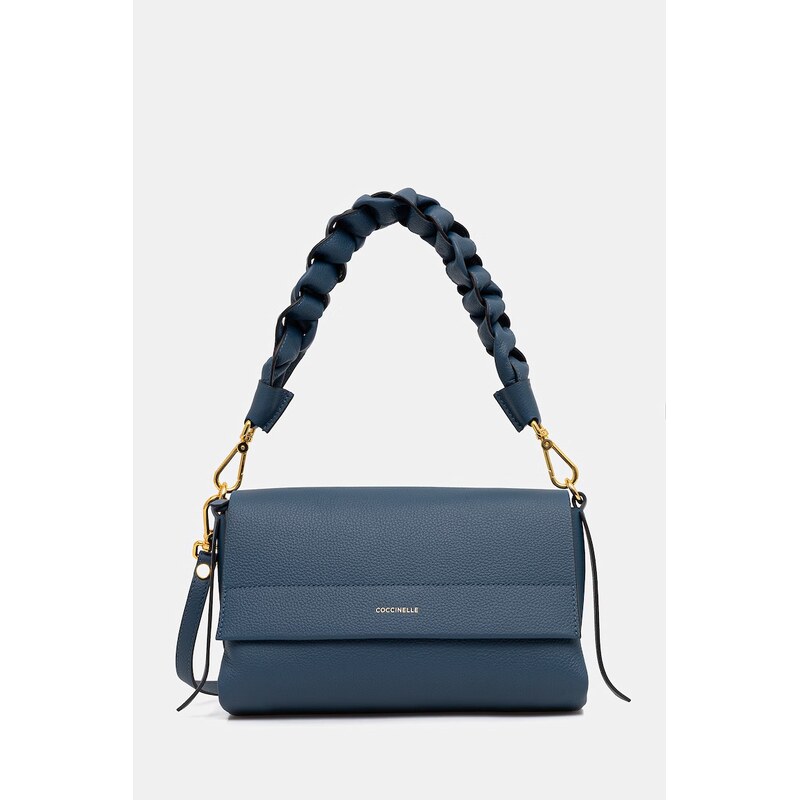 Kožená kabelka Coccinelle BOHEME GRANA DOUBLE 67473993