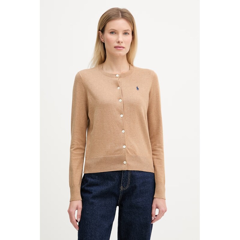 Polo Ralph Lauren kardigán dámsky s bavlnou 67293162