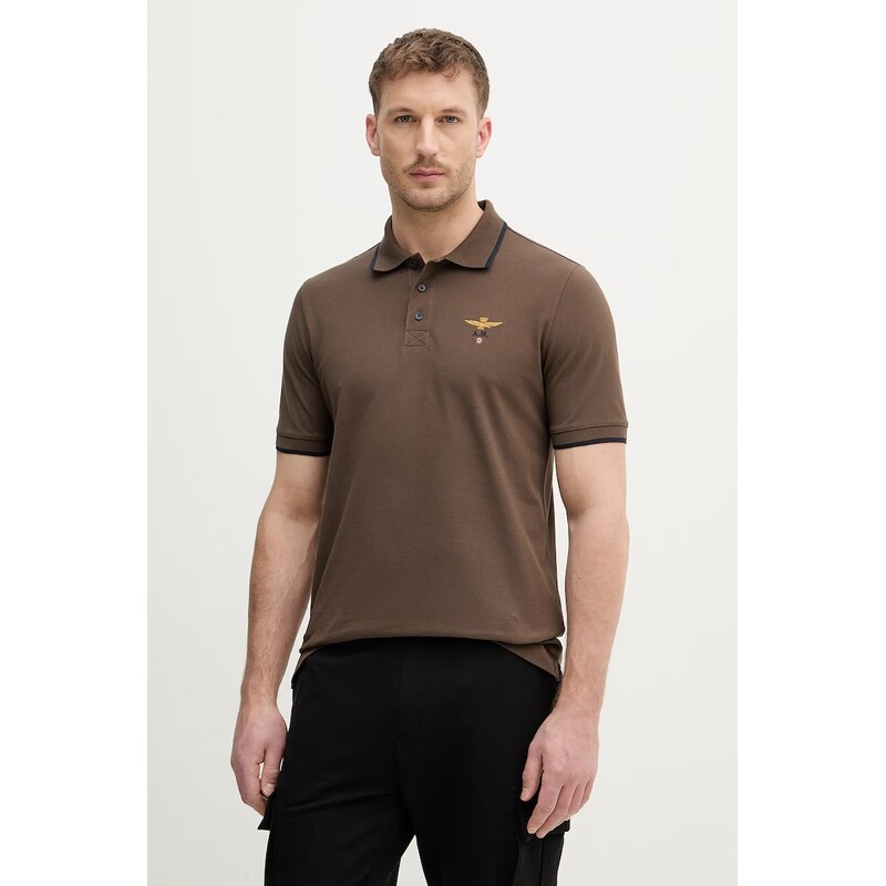 Bavlnené polo tričko Aeronautica Militare 67441172