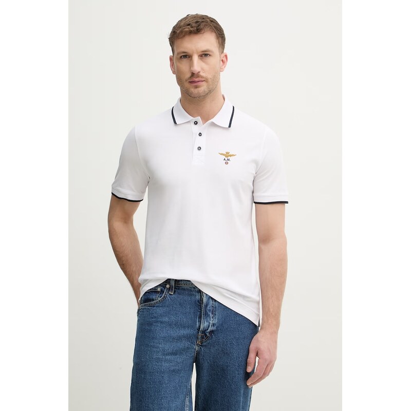 Bavlnené polo tričko Aeronautica Militare 67441173