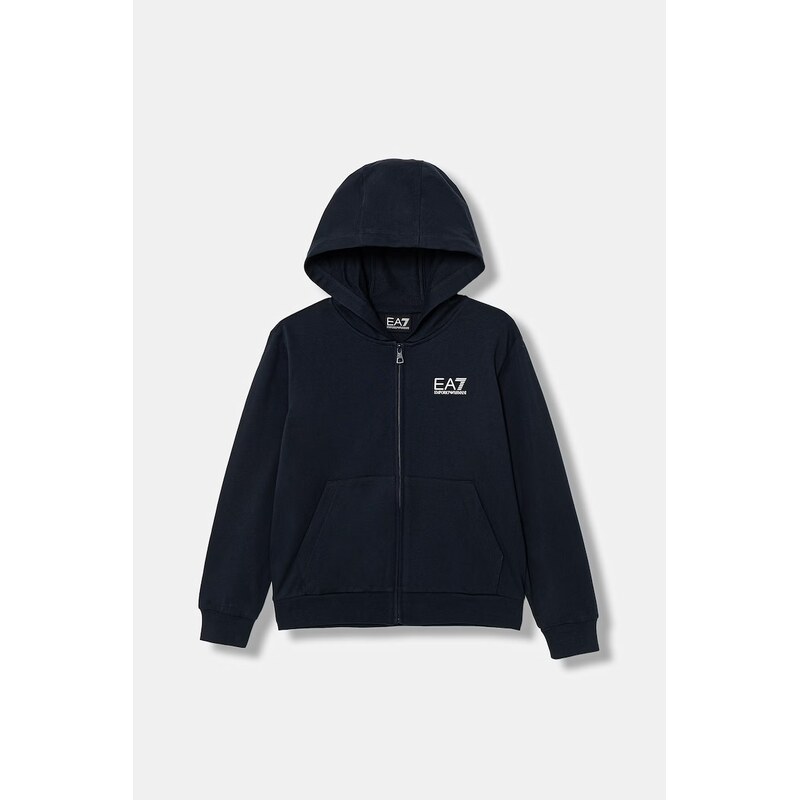 Detská bavlnená mikina EA7 Emporio Armani 67404936