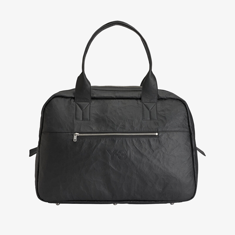Y-3 Leather Weekender Black Universal 67509135