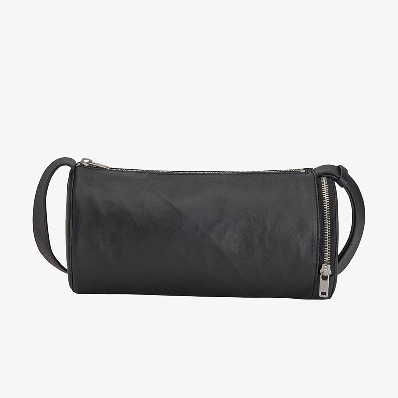 Taška Y-3 Leather Barrel Bag Black Universal 67509148
