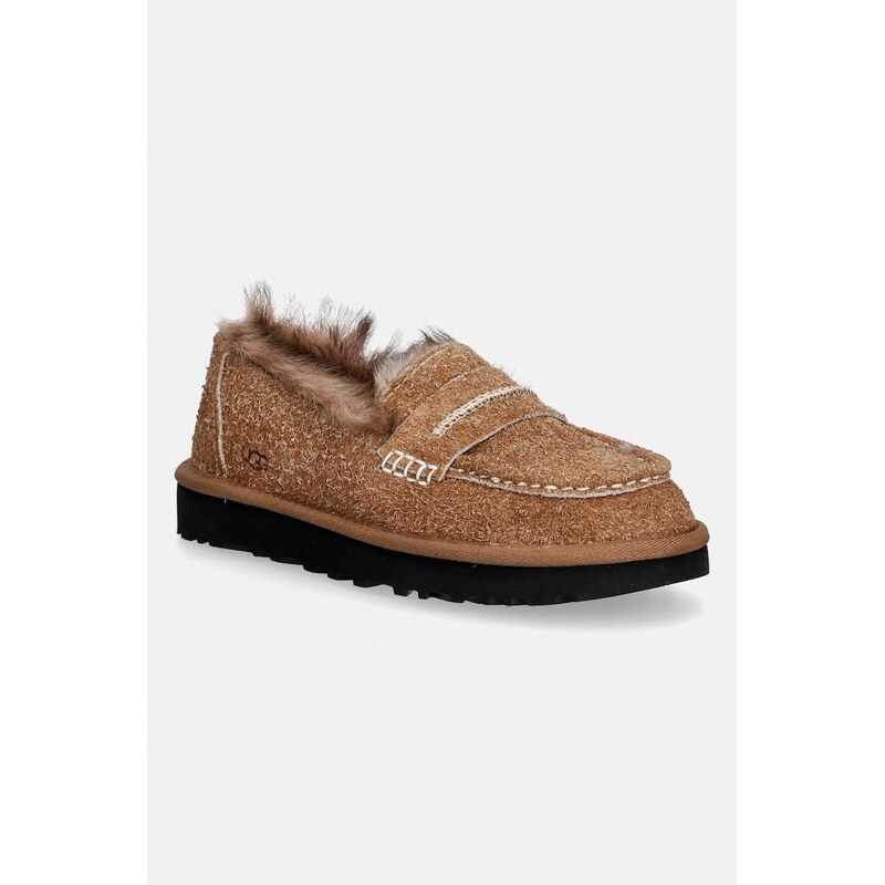 Semišové mokasíny UGG W Ellis Loafer 67422787