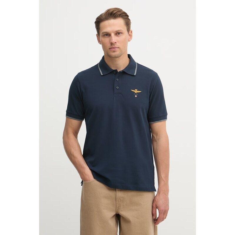 Bavlnené polo tričko Aeronautica Militare 64941431