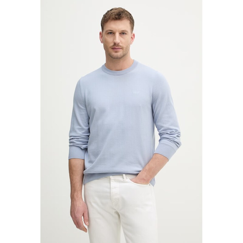 Bavlnený sveter BOSS Upacas-L 67441179