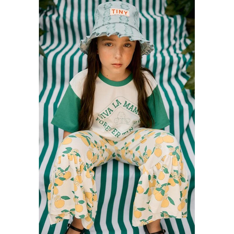 Detské nohavice Tinycottons ORANGES PANT 67441196