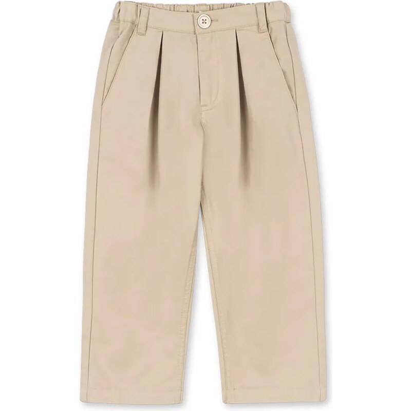 Detské bavlnené nohavice Konges Sløjd WILLO CHINOS GOTS 67329138