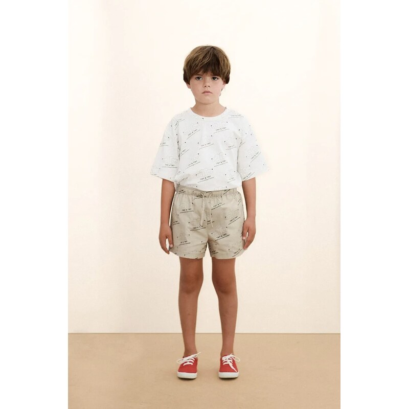 Detské bavlnené tričko Tinycottons TINY & TINY KNITTED TEE 67441204