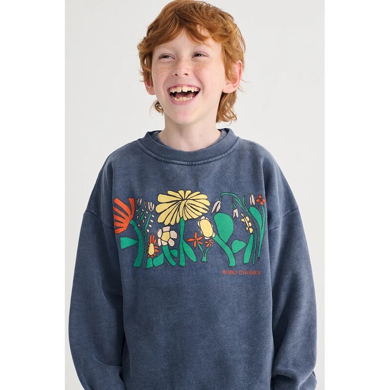 Detská bavlnená mikina Bobo Choses Color Herbalist 67291968