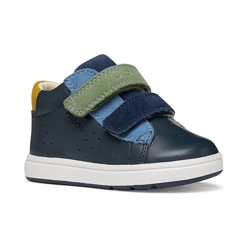Detské kožené poltopánky Geox BIGLIA 67309248