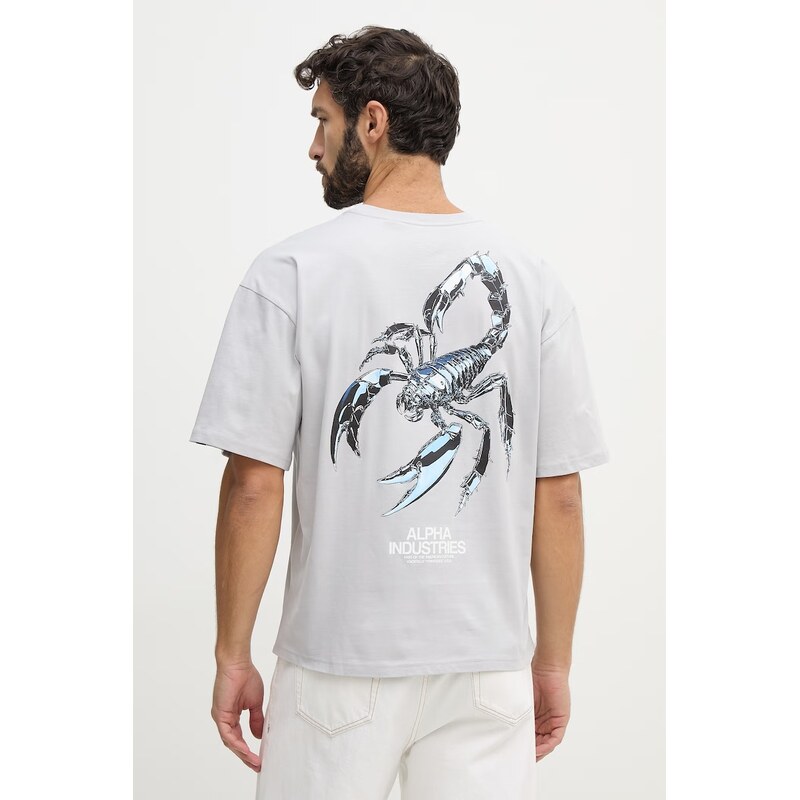 Bavlnené tričko Alpha Industries Scorpion Cyborg 67320494