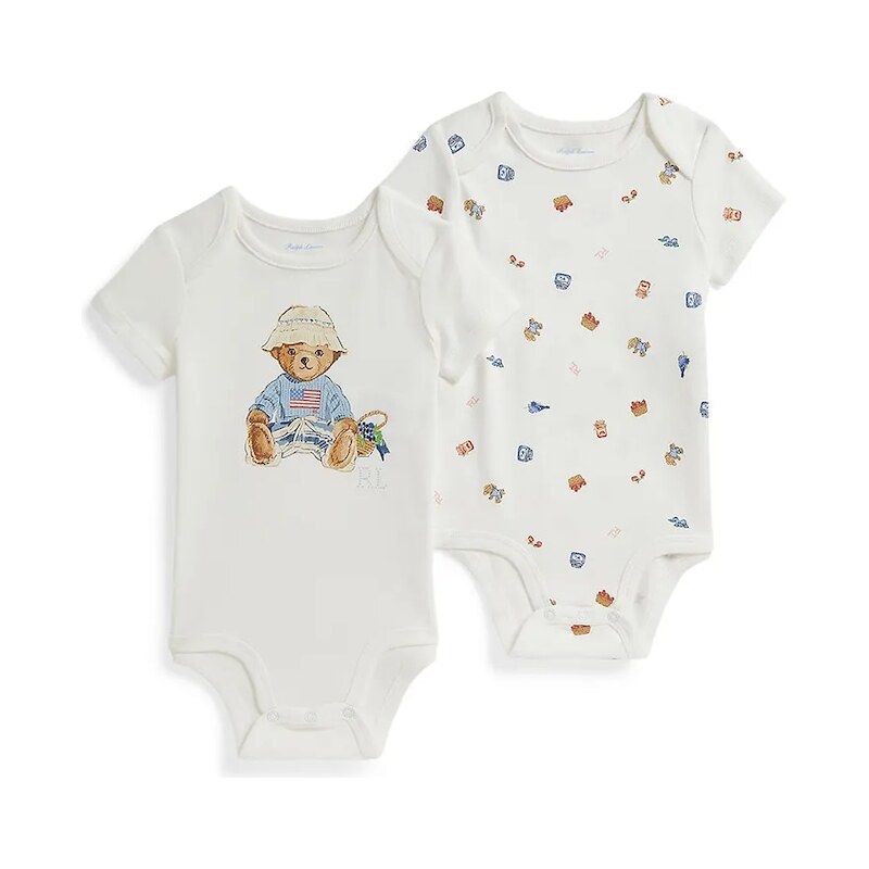 Bavlnené body pre bábätká Polo Ralph Lauren 2-pak 67340301