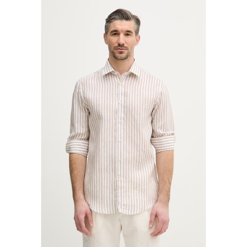 Ľanová košeľa Paul&Shark 67404194